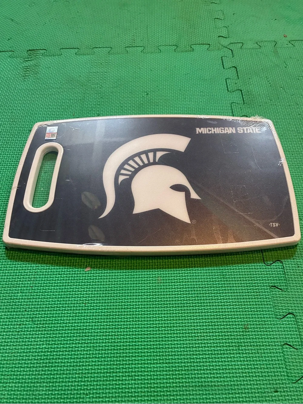 NWT- Michigan State University Spartans 14.5 x 9 cutting board